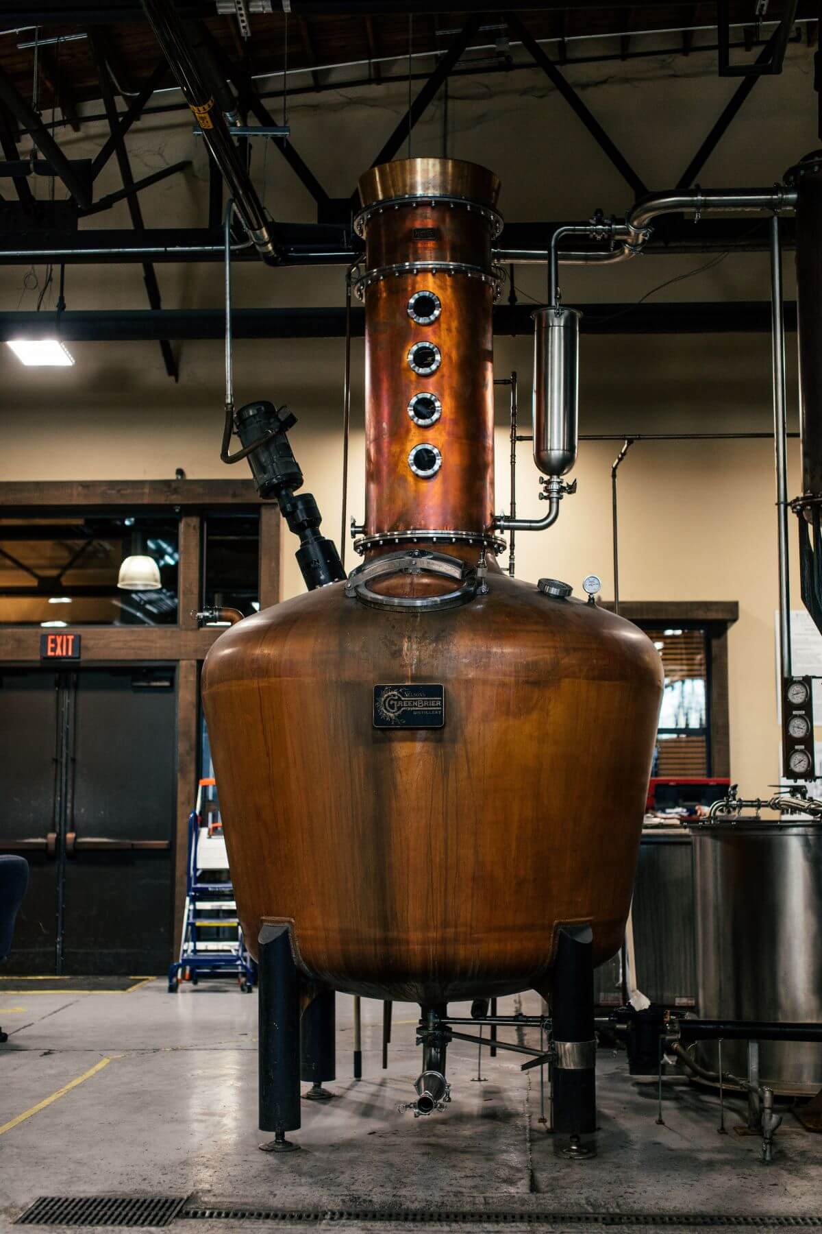 Cooper still for distilling liquor